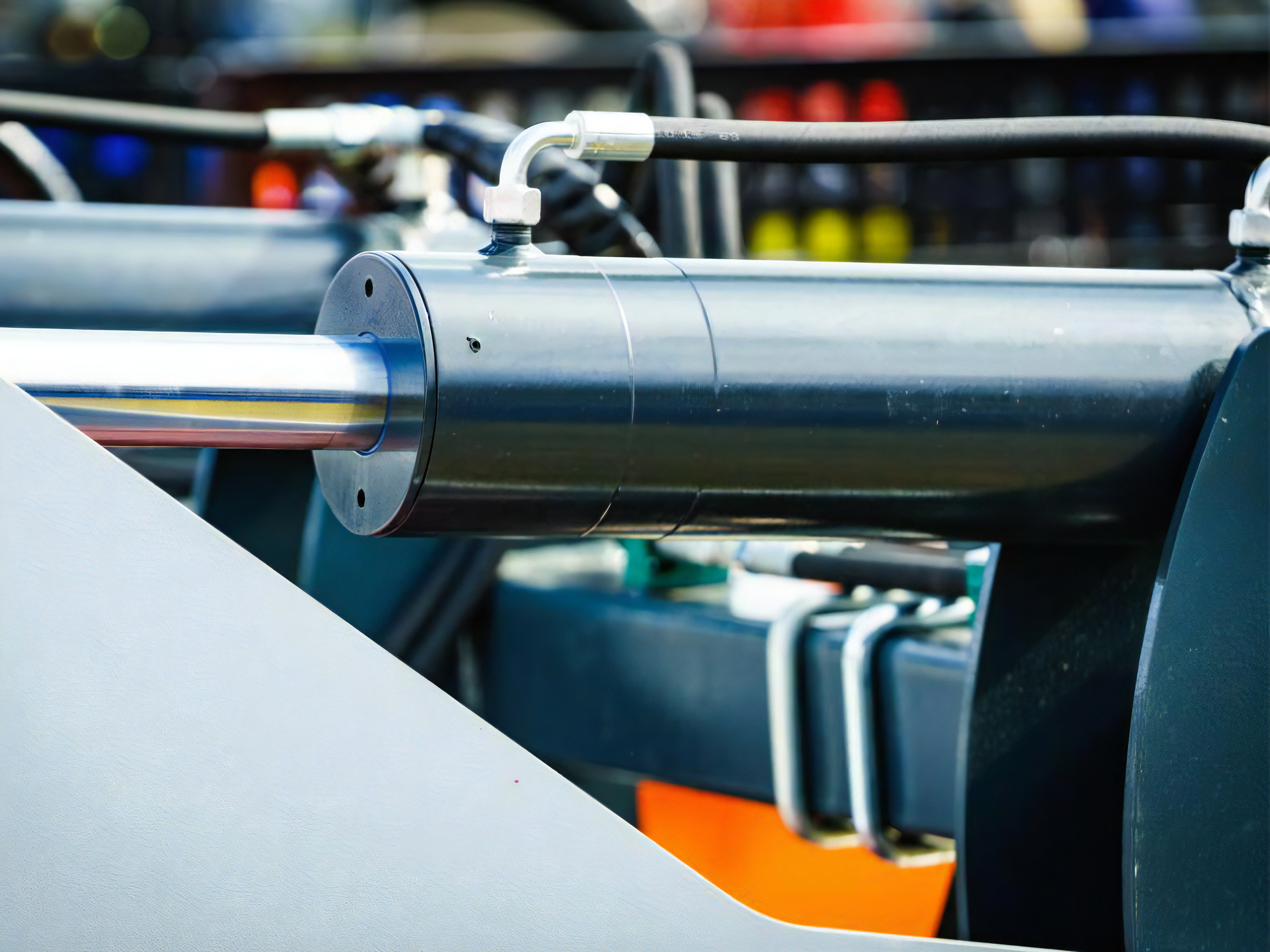 印刷・油圧機器背景