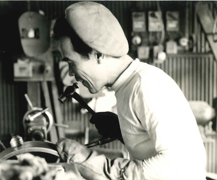 紀陽工作所初代社長：川西 登