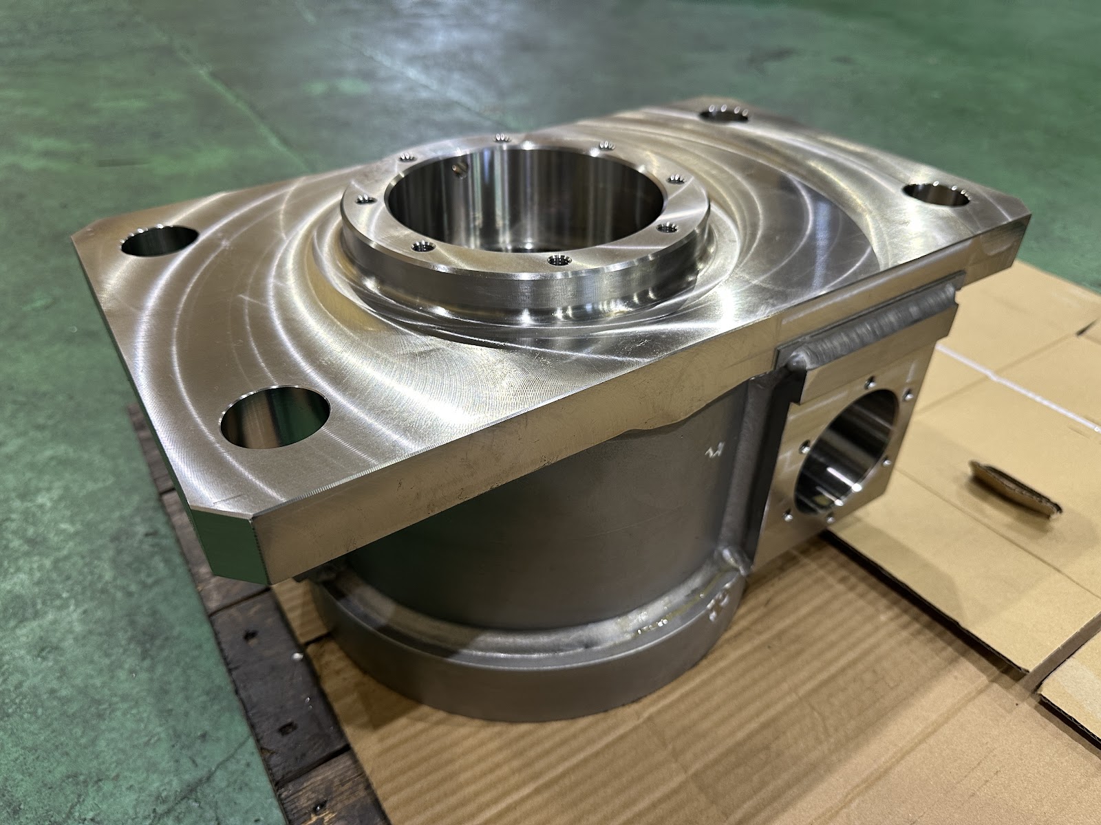 紀陽工作所の印刷・油圧・機器部品事業の製作物:ギヤケース